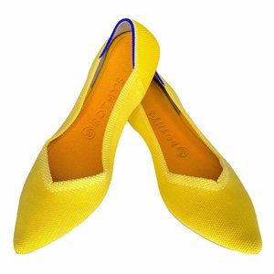Rothy's The Point Flats Retired Sunshine Yellow